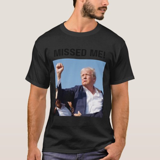 Ik! President Trump T-shirt (Voorkant)