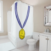 Ik probeerde medaille douchegordijn (In situ)