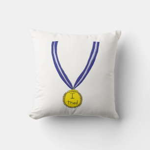 Ik probeerde medaille kussen