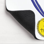 Ik probeerde medaille muismat (Hoek)