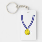 Ik probeerde medaille sleutelhanger (Voorkant)