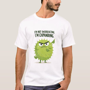 Ik Reageer Niet Overdreven Ik Zet Uit Grappige Kog T-shirt