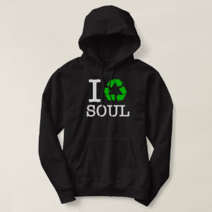 Ik recycle ziel hoodie