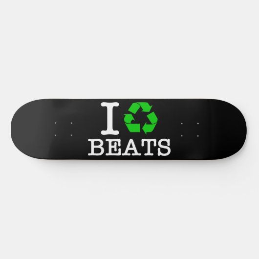 Ik Recyclen Beats Skateboard (Horizontaal)
