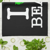 Ik Recyclen Beats Theedoek (Gevouwen)