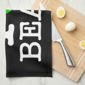 Ik Recyclen Beats Theedoek (Quarter Fold)