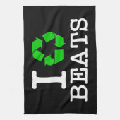 Ik Recyclen Beats Theedoek (Verticaal)