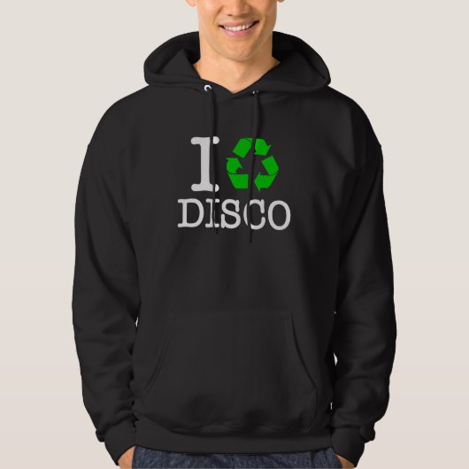 Ik Recyclen Disco Hoodie (Voorkant)