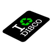Ik Recyclen Disco Magneet (Linkerzijde)