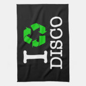 Ik Recyclen Disco Theedoek (Verticaal)