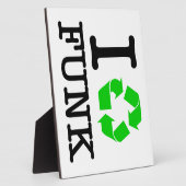 Ik Recyclen Funk Fotoplaat (Zijkant)