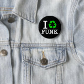 Ik Recyclen Funk Ronde Button 5,7 Cm (In situ)