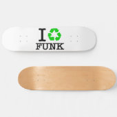 Ik Recyclen Funk Skateboard (Horizontaal)