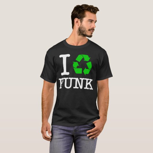 Ik Recyclen Funk T-shirt (Voorkant volledig)