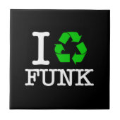 Ik Recyclen Funk Tegeltje (Voorkant)