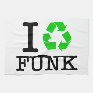 Ik Recyclen Funk Theedoek