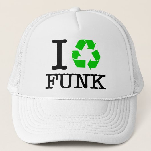 Ik Recyclen Funk Trucker Pet (Voorkant)