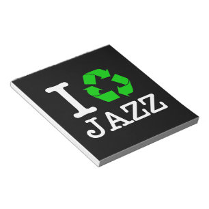 Ik Recyclen Jazz Notitieblok