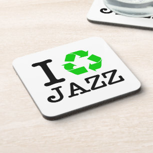 Ik Recyclen Jazz Onderzetter