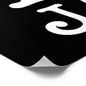 Ik Recyclen Jazz Poster (Hoek)