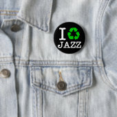 Ik Recyclen Jazz Ronde Button 5,7 Cm (In situ)