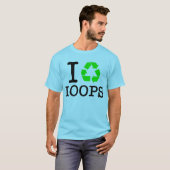 Ik Recyclen Loops T-shirt (Voorkant volledig)