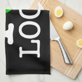 Ik Recyclen Loops Theedoek (Quarter Fold)