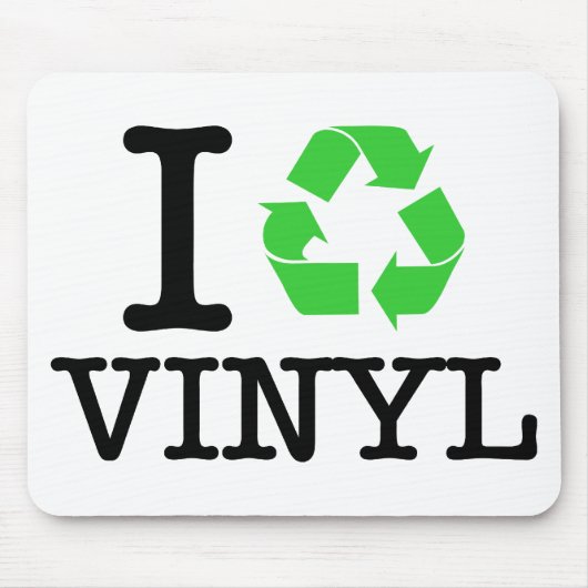 Ik Recyclen vinyl Muismat (Voorkant)