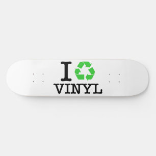 Ik Recyclen vinyl Skateboard
