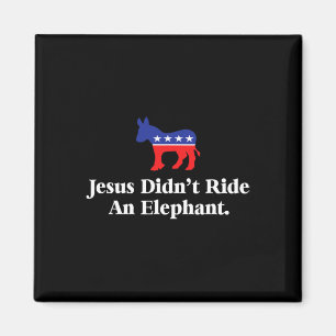 Ik reed niet op een olifant - Grappig Anti Republi Magneet