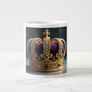 Ik regeer over de wereld Giant Coffee mok