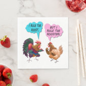 Ik regel de hals servet (Insitu)