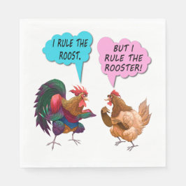 Ik regel de hals servet