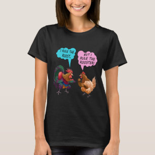 Ik regel de hals T-Shirt