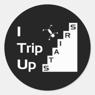 Ik reis de Stickers op
