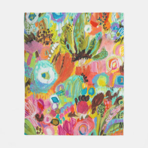 Ik reis graag fleece deken