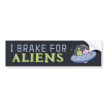 Ik rem voor aliens, grappig ruimteschip