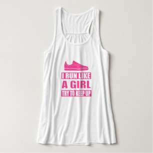 Ik ren als een meisje tanktop