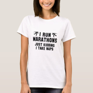 Ik ren Marathons T-shirt