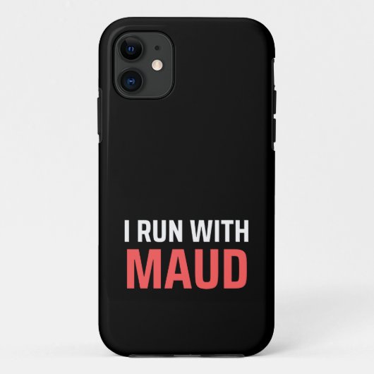 Ik ren met Maud. Case-Mate iPhone Case (Achterkant)