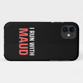 Ik ren met Maud. Case-Mate iPhone Case (Achterkant (horizontaal))