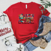 Ik ren op Coffee Christmas Cheer T-shirt