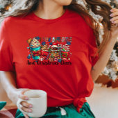 Ik ren op Coffee Christmas Cheer T-shirt