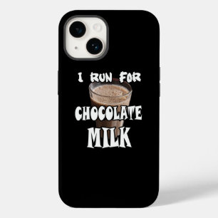 Ik ren voor Chocolademelk Hardlopen Case-Mate iPhone 14 Hoesje