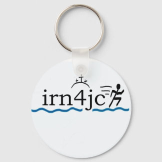 Ik ren voor Jezus (kruisjes) Sleutelhanger