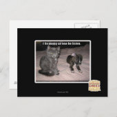 Ik repareer puppy briefkaart (Voorkant / Achterkant)