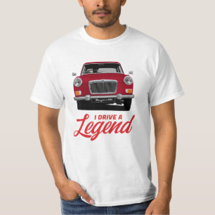 Ik rij een legende - MG Magnette in 18 kleur T-shirt