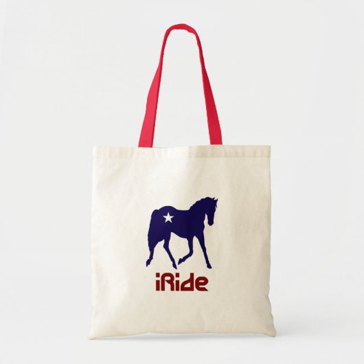 Ik rij Tote Bag (Voorkant)