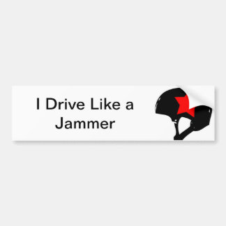 Ik rijd als een Jammer Bumpersticker