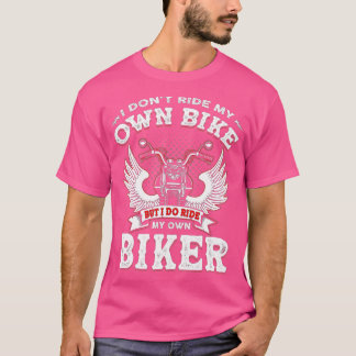 Ik rijd mijn eigen bike niet, maar ik rijd wel mij t-shirt